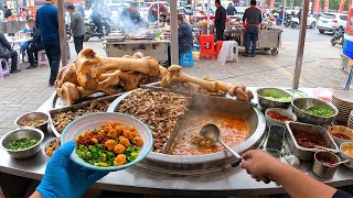 Chinese Street Food POV | Cooking Beef Offal Soup on the Street