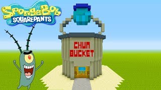 Minecraft Tutorial: How To Make The Chum Bucket 'Spongebob Squarepants'