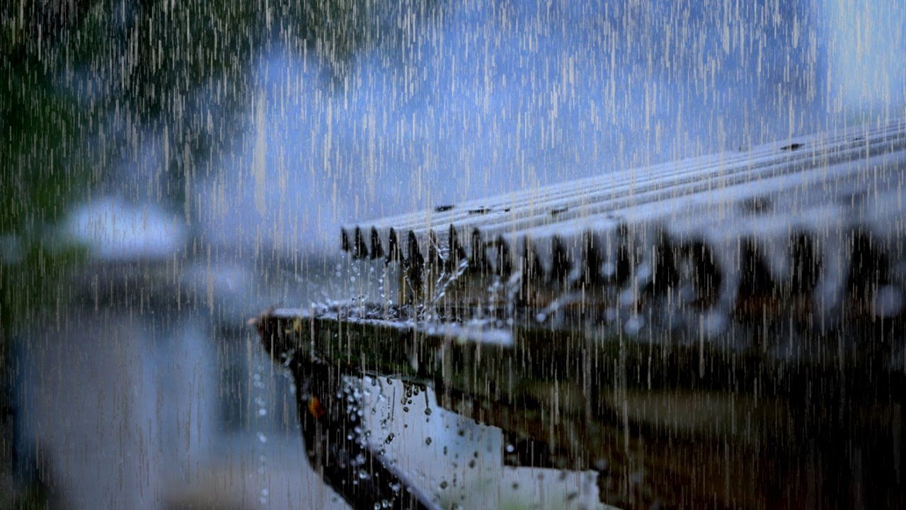 the sound of heavy rain and thunder, to lull you to sleep, so you can ...