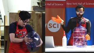 Whoosh Bottle Demo Crushing A Water Jug