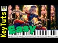 Gensokyo Millennium [Touhou] - Easy Mode [Piano Tutorial] (Synthesia)