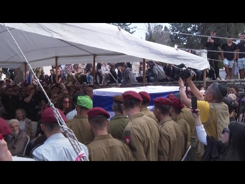 Hundreds join funeral for 21-year-old Israeli soldier killed in fighting in Gaza