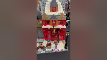 We did it!! #lego #harrypotter #brickset #collectorsedition #hogsmeade #threebroomsticks #legoset