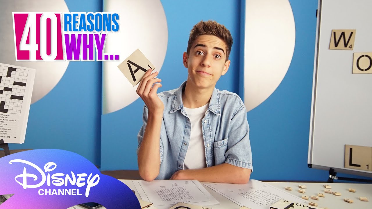 40 Reasons Why Alkaio Thiele Is Obsessed With Word Games! 🧩 | @disneychannel