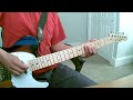 My Heart and My Hallelujah Electric Guitar Playthrough (Rhythm Guitar)