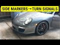 How To Turn Side Markers into Turn Signals  on a Porsche 911, Boxster, Cayman (Foxwell NT530 Review)