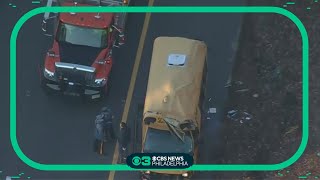 5 injured in school bus crash on Garden State Parkway
