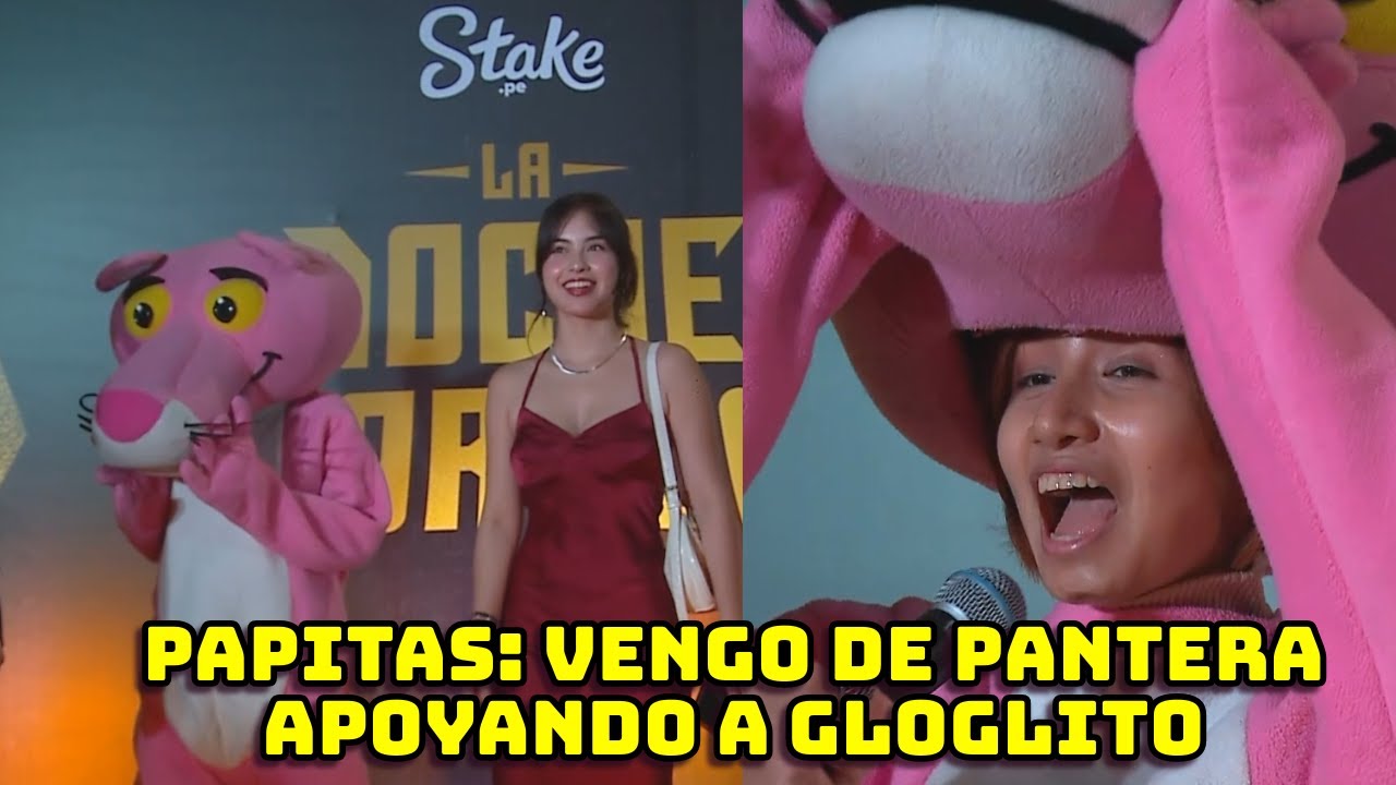 PAPITAS Y EVA PRESENTES EN LA NOCHE DORADA APOYANDO A GLOGLO