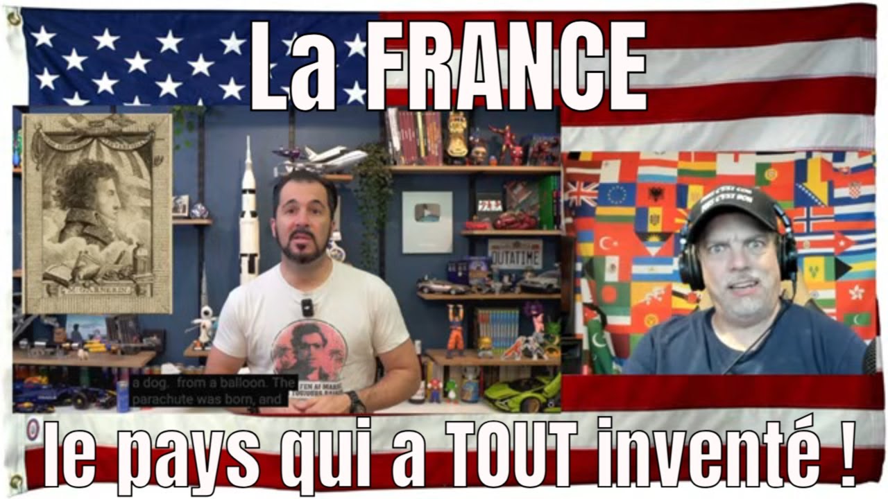 💙🤍❤️ La FRANCE, le pays qui a TOUT inventé ! 💙🤍❤️ - REACTION