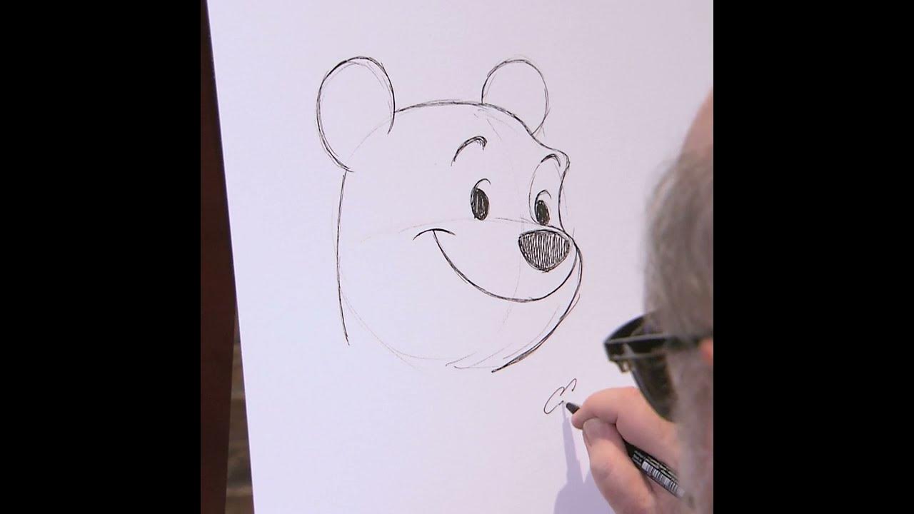 プーさんを描いてみよう Youtube