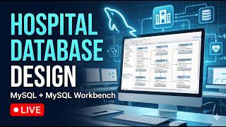Designing a Hospital Database LIVE! (With MySQL + MySQL Workbench)