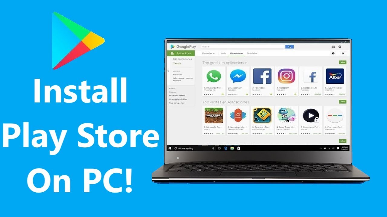 ▷Install Google Play on your PC for free