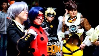 Comicdom Con Athens 2017 - Cosplays (1080p / 60fps / Athens / Greece / 07-09.04.2017)