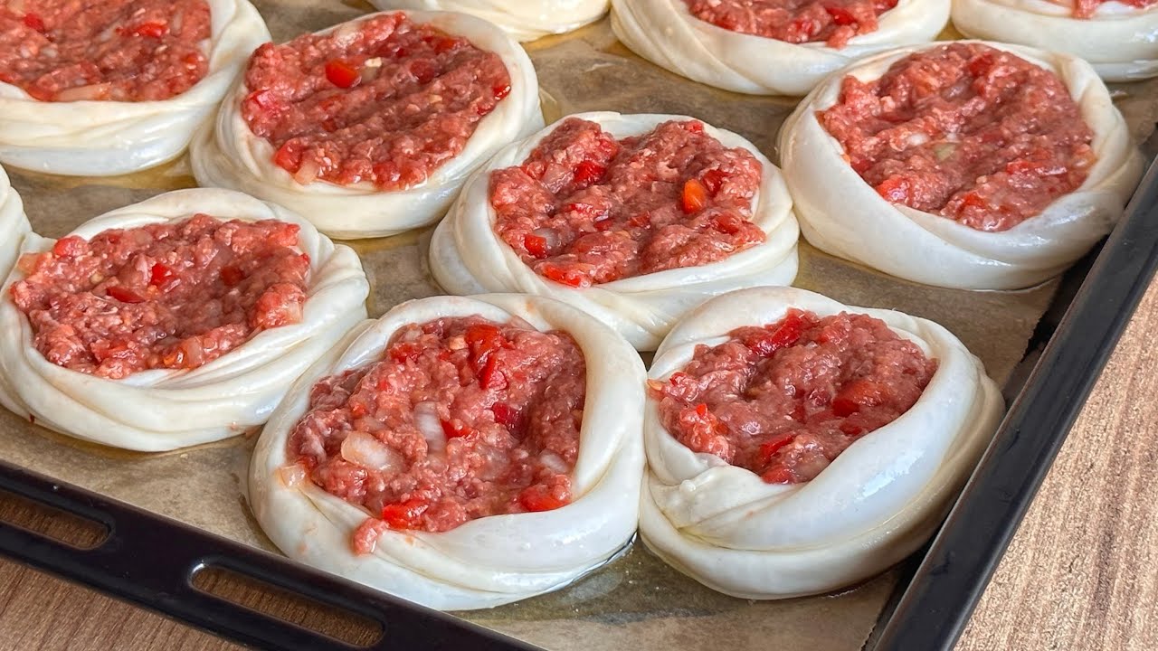 BÖYLESİNE GÜZELİNİ 😍 İLK KEZ YAPTIM💯 KOLAY, KAT KAT VE  ÇITIR ÇITIR EL AÇMASI KAYTAZ BÖREĞİ