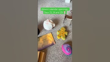Advent calendar openings- 3 days worth! Eep. Merry Christmas 🎅🏽✨ #adventcalendar #christmas #fypシ゚