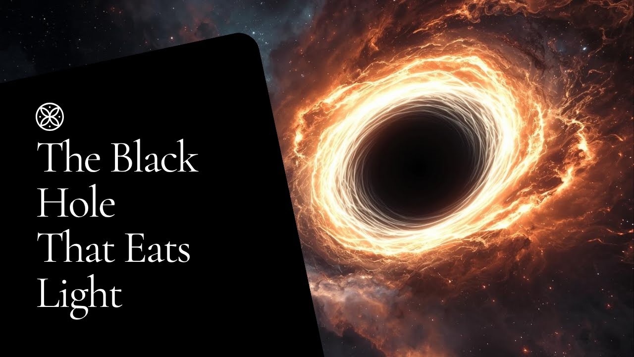 “The Black Hole That Eats Light 😱 - YouTube
