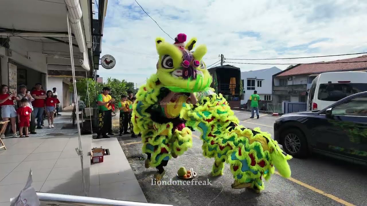 Китайский Новый год 2026 — Танец льва в исполнении Хуана Локе, Малайзийская спортивная ассоциация...