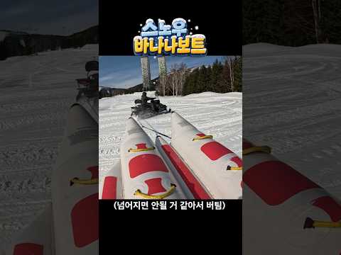 스노우 바나나보트