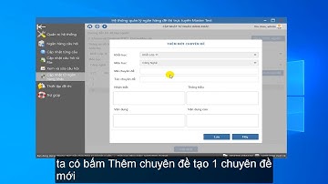 Master Test - Cập nhật câu hỏi từ ngân hàng khác (Offline)