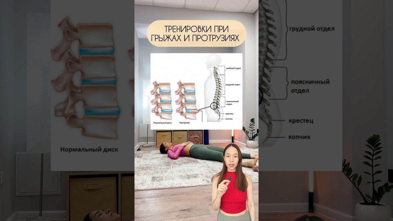 Тренировки при грыжах и протрузиях | Упражнения для здоровой спины.