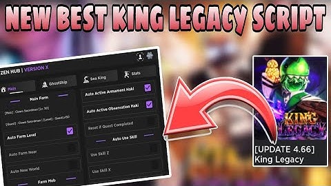 New [UPDATE 4.66] Best King Legacy Script | Roblox Scripts | Mobile/PC | Delta X•Fluxus