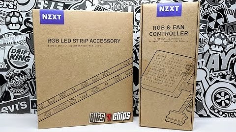 NZXT RGB & FAN Controller - quick unbox, setup and showcase with A-RGB LED Strip V2