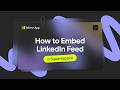 How to Add LinkedIn Feed to Squarespace Website | Step-by-Step Tutorial