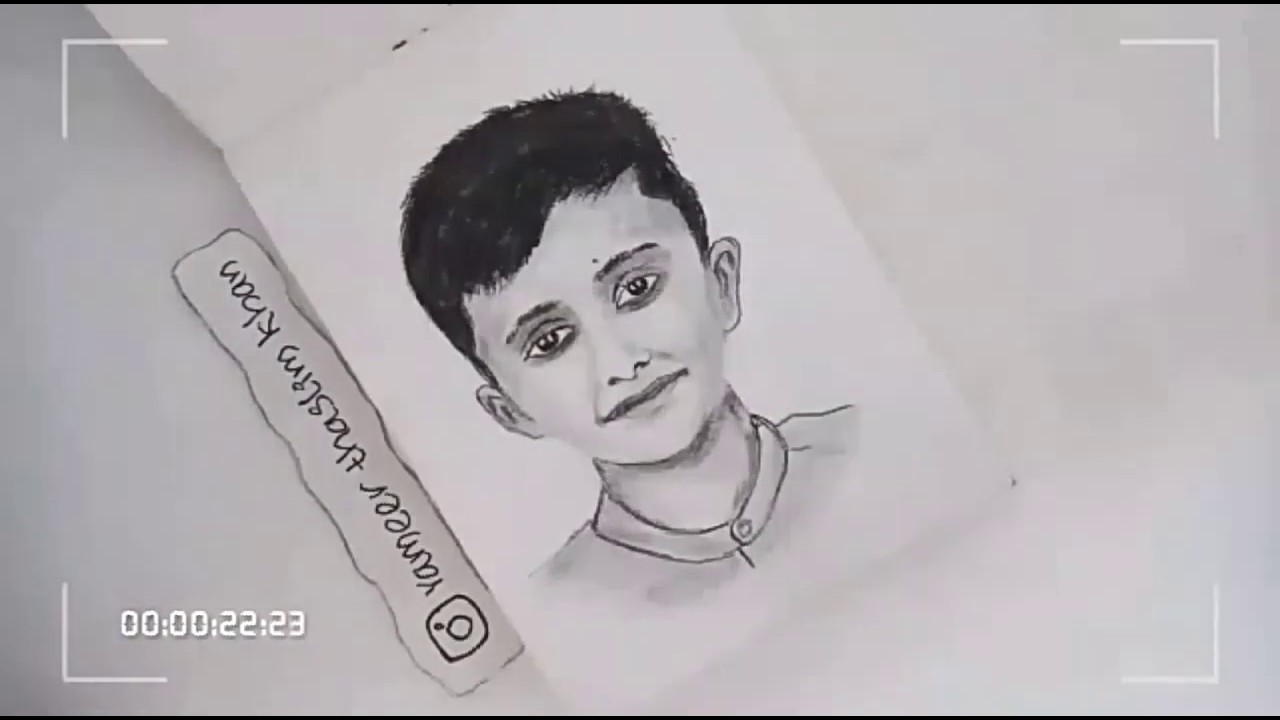 My Portrait By Rameer Uncle - YouTube