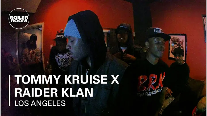 Tommy Kruise x Raider Klan cypher feat. SpaceGhostPurrp - Boiler Room Rap Life LA