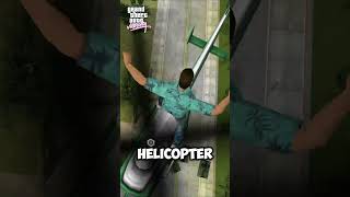 If You Fall on a Helicopter Blade in GTA Games. #gta