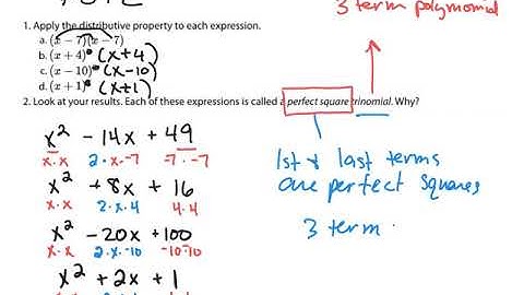 Unit 6 - lesson 5 - squares and circles