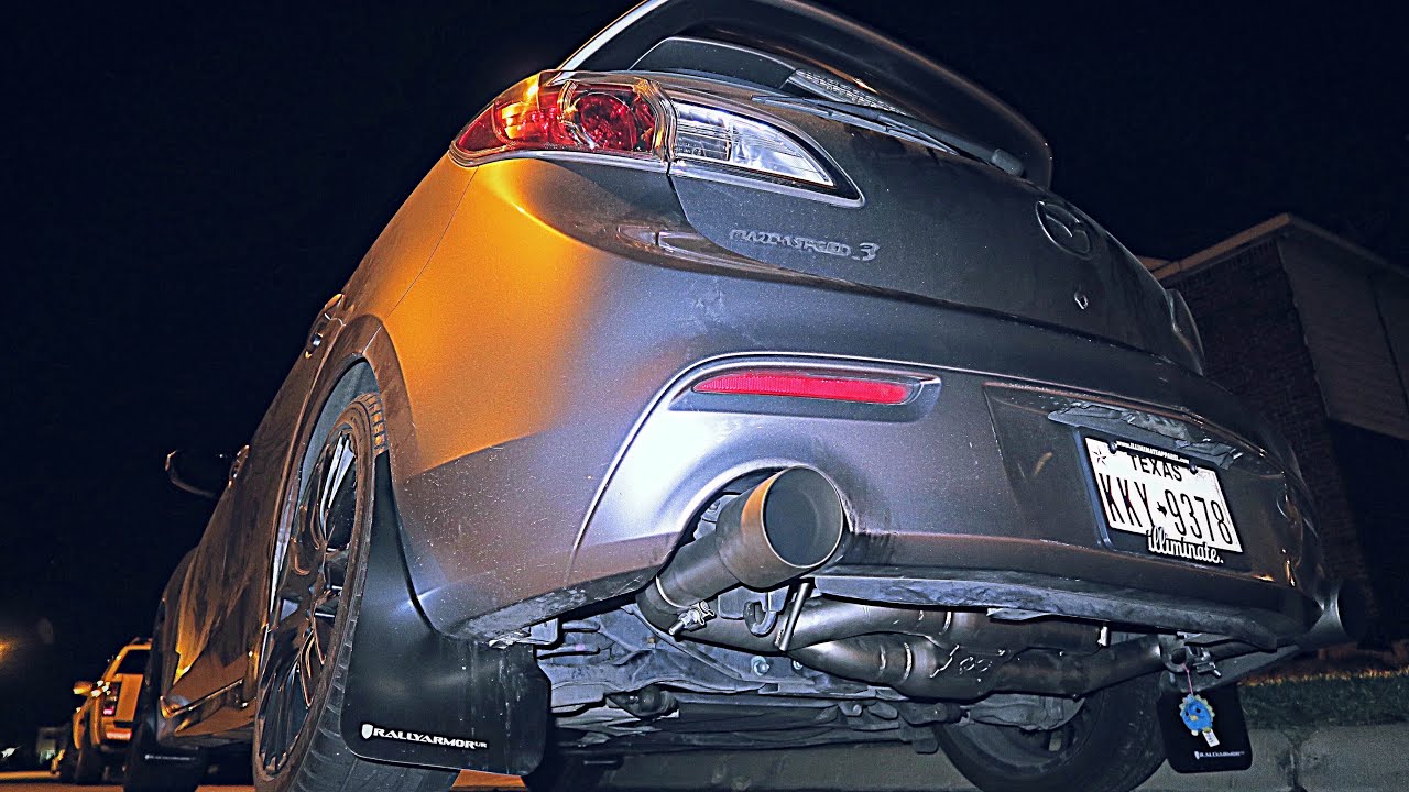 Mazdaspeed 3 CPE Exhaust install!! YouTube Mazdaspeed 3 CPE Exhaust install!! YouTube