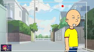 Mommy Cam Caillous Tantrum While Waiting For School Bus 2016 Video