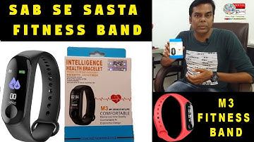 M3 Fitness band unboxing & Review | Features | Sociallive11