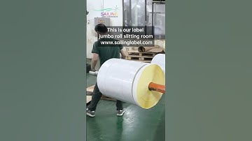 This is our labeljumbo roll slitting room #label #quality #sailing #inventory #workshop #factory