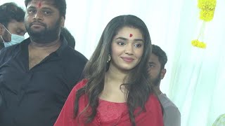 Krithi Shetty Goddess Look At Nithin 31st Movie Launch | Fata Fut News