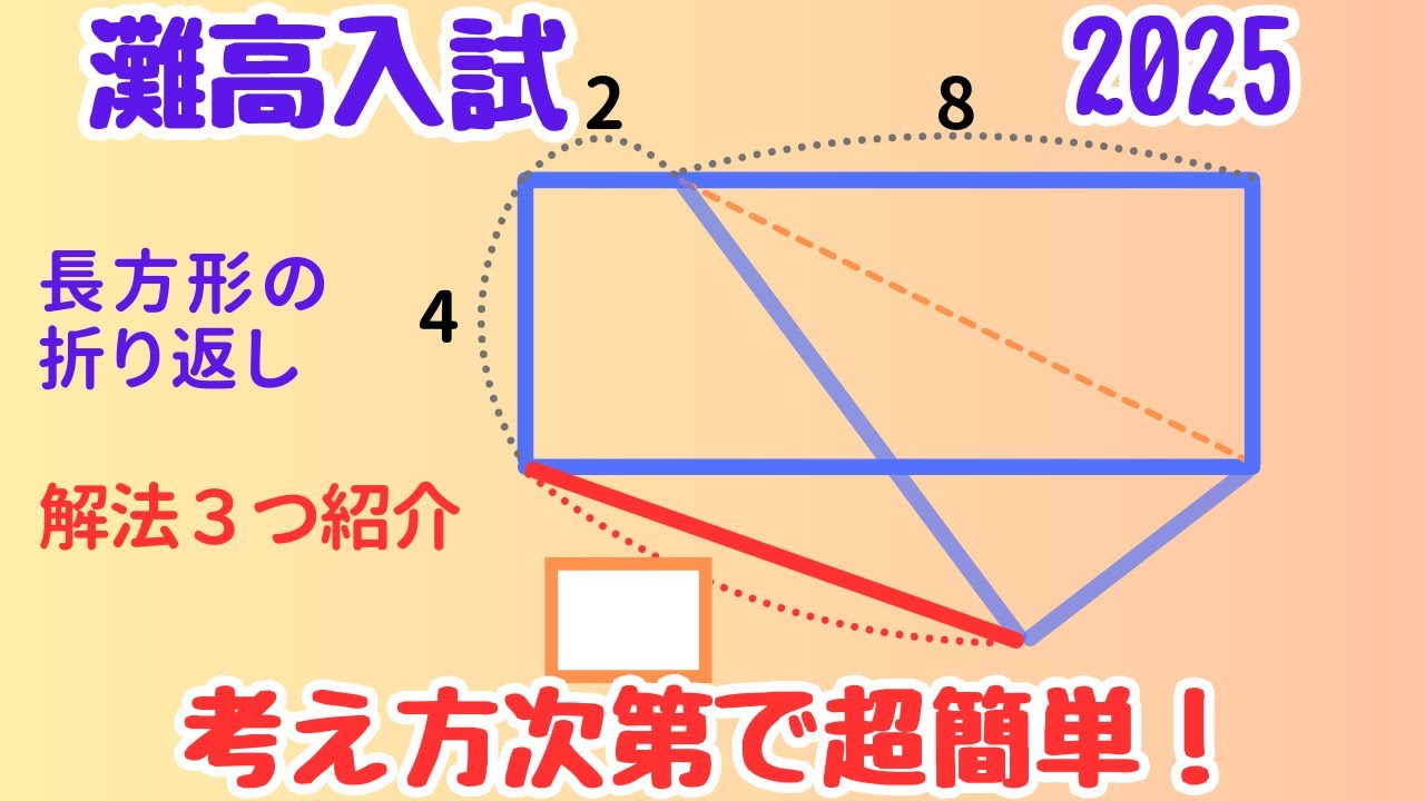 Nada High School 2025] The secret to folded figures! A thorough