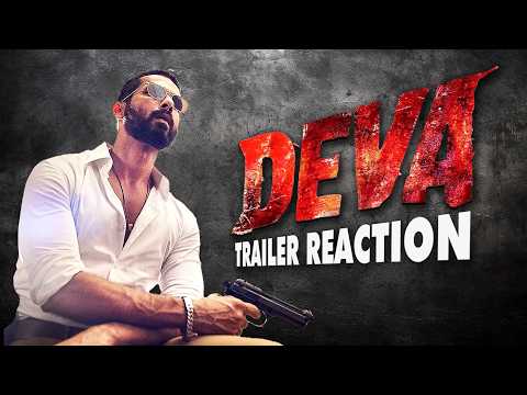 Is Bollywood Back?? DEVA Trailer Reaction! | Shahid Kapoor’s Big Comeback