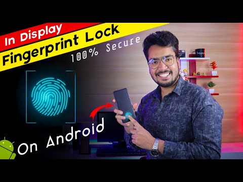How To Get In Display Fingerprint Lock On Android || 100% Secure And Working || [HINDI-हिन्दी] ?