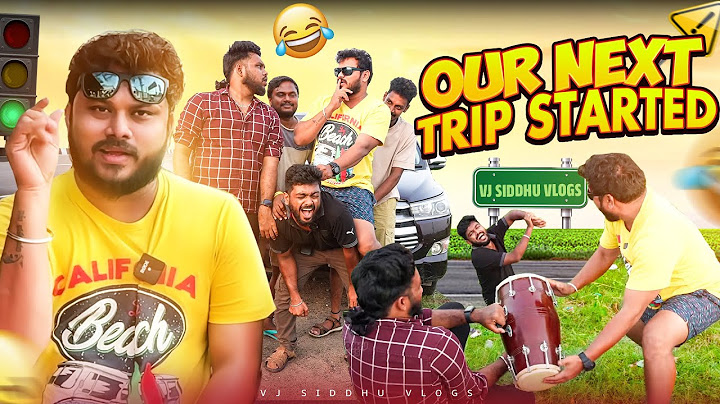 Comeback குடுப்பீங்களா 😎| Hyderabad series Episode - 1| Vj Siddhu Vlogs