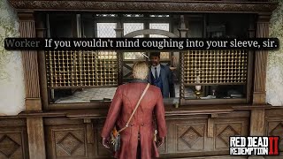 Townspeoples Reactions to Arthurs Sickness in Chapter 6 | RDR2