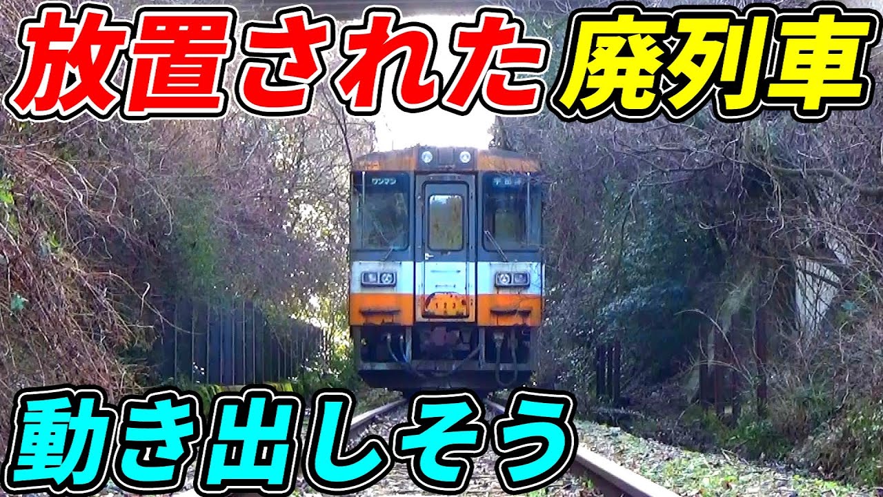衝撃 廃線跡に放置された列車を見に行ったら凄すぎた Youtube