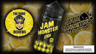 Jam Monster Lemon/ E-Liquid Review