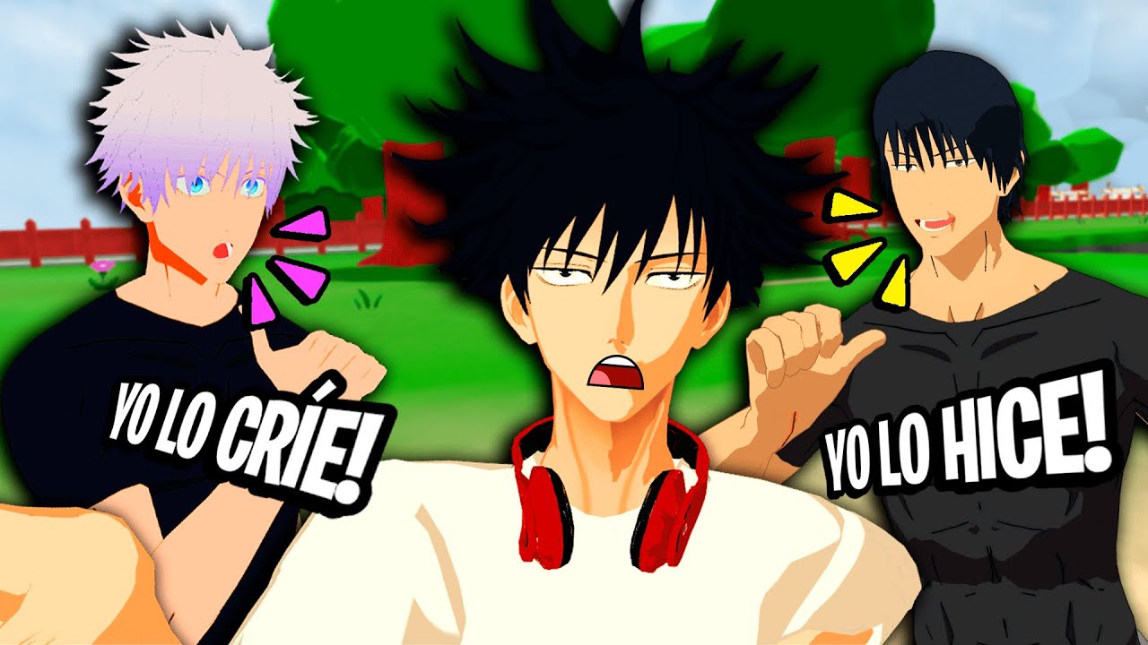 ¡GOJO y TOJI se pelean por MEGUMI! | Jujutsu Kaisen VR