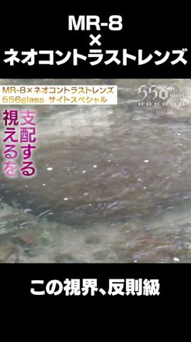 視界が変わると釣りはここまで変わる 556glass サイトスペシャル ネオコントラスト×MR-8 #shorts #556glass #関西釣りチャンネル #サイトスペシャル #鮎釣り #釣り