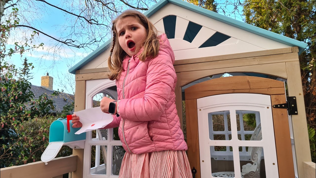 Er kreativ✂️HVEM HAR LAGT ET BREV I POSTKASSEN PÅ LEGEHUSET📩📬