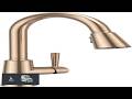 Lava Odoro Champagne Gold Kitchen Faucet with Pull Down Sprayer Modern Kitchen