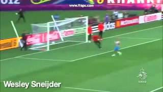 Wesley Sneijder Antremanda Attığı Harika