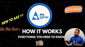 Afriq Arbitrage System (AAS) - Overview