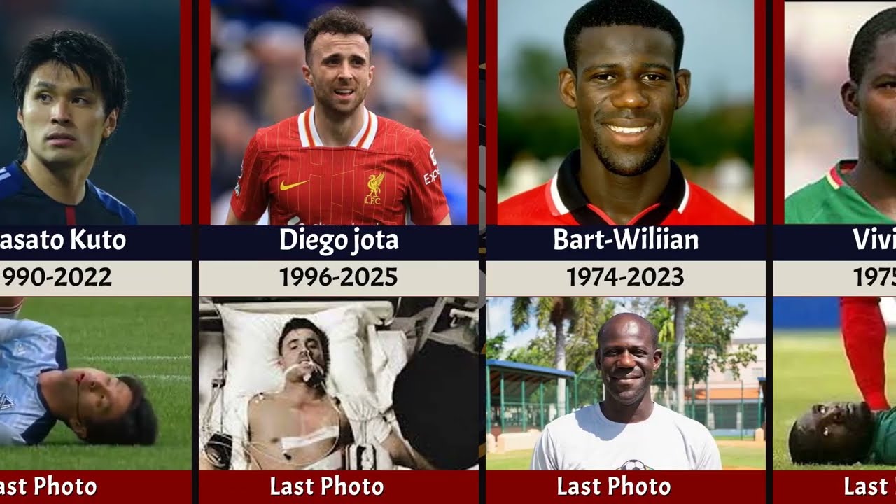 Footballers’ Last Photos Before They Passed Away 💔⚽ Final Moments You Didn’t See